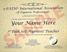 7th Path Self hypnosis Certification