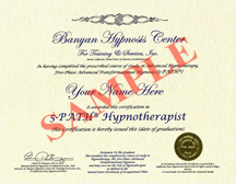 5-PATH® Hypnosis Certificate 5-PATH® Hypnotherapy Certification